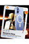 Diamond-Mag Series Case For iPhone 16, Stronger Magnetic Shockproof MagSafe, Never Yellow, Clear - 4