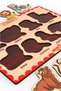 Wooden English Farm Animals-Wild Animals-Shapes-Numbers Set of 4 Educational-Pedagogical Puzzle - 7