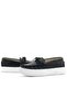Black Skin Extra Light Children's Loafer Shoes - 8