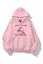 Women's Sorry I'M Late Sweatshirt Pink - 6