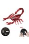 interactive toy, Scorpion with remote control, red, 16 cm - 4