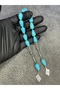 Zaza Shaking Eye Model Turquoise / Turquoise Stone Natural Stone Prayer Beads
