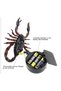interactive toy, Scorpion with remote control, red, 16 cm - 5