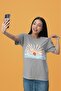 Men/Women Sun2 Transfer Printed Round Neck Short Sleeve T-Shirt - 2