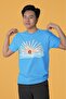Men/Women Sun2 Transfer Printed Round Neck Short Sleeve T-Shirt