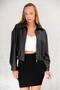 New Season Women's Bomber Leather Jacket - 3