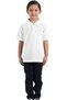 Kids Girls Boys Short Sleeve Polo Neck School T-Shirt Vr.D.K181.Ok.Y01