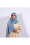 Chiffon veil, quarter lined in the front - 5