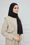 حجاب الشاطي مع قبعة -أسود - 8