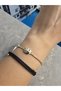 Silvery Magnet Adjustable Colored Rope Bracelet - Necklace - Anklet - 3