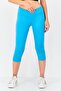 Women Tight Fit Brand Logo Training Leggings, Blue