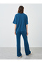 Slogan Print Relaxed Fit Top and Joggers Co-Ords - 5