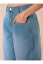 High-Rise Clean Look Barrel Fit Ankle Length Jeans - 6