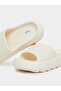 Basic Open Toe Flatform Slides - 3