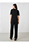 Lace Detail Top and Relaxed Fit Pants Co-Ords - 5