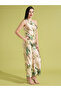 Satin Floral Print Ruffled Top and Trousers Co-Ords - 2