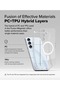 Samsung Galaxy S24 FE Case Cover | Fusion Magnetic Series | Clear - 4