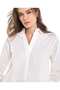 Solid Collared Top with 3/4 Sleeves - 3