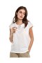 Solid Top with Tie-Up Neck and Cap Sleeves