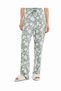 Patterned Lounge Pants with Drawstring Waist - 2