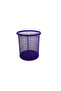 Colorful Round Metal Mesh Pen Holder (Purple)