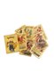 Gold Foil Trading Card Game Set, Collectible Cards for Fans, Great Value Pack - 5