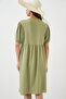 Women's Lace-Up Midi Dress 2575 - C. Çağla - 6