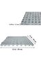 12 Pieces Interlocking Modular Floor Mats - Non-Slip Rubber Tiles for Garage, Outdoor Pool, Hot Tub - 6