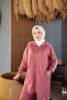 Women's Hijab Tracksuit Set with Zipper - 4