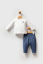 U.S. Polo Assn Baby Boy Blue Set - 2