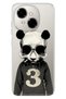Spark Go 1 2025 6.67" Case Patterned Silicone Printed Cover Skull Panda