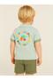 Baby Boy Collared Colorful Buttoned T-Shirt - 2