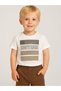Boy's Appliqued Don'T Care Written T-Shirt - 2