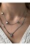 Steel 2-Piece Heart Necklace 35 and 45 cm - 5