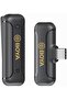 2.4GHz Wireless Lavalier Lapel Microphone for iPhone 7/8/X/11/12 iPad Tiny Lav Clip On Micropho