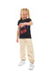 Printed T-Shirt with Crew Neck and Short Sleeves - 3