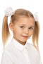 Lacy Tulle School Buckle 2 Pack Standard White - 4