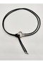 Silver/Buckle Rope Belt Cord Belt Dress Belt Shirt Belt Coat Belt - 4