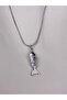 Moving Tail Fish Necklace Steel Tarnish Free Guaranteed Invoice - 3