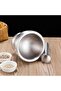 Stainless Steel Mortar and Pestle Set with Brush – Pill Crusher, Spice Grinder, Herb & Pesto Bowl - 4