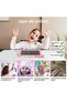 8.5 inch LCD drawing tablet, unicorn pattern, pink - 6