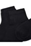 Black Boy 3 Pack Solid Ankle Socks - 3