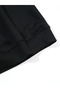 Women's Gold Heart Printed Crew Neck Black Sweatshirt Oversize Casual - 4