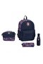4-Piece School Backpack Set - 16 Inch
