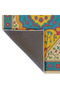 Mosso Blue White Themed Traditional Motifs Detailed Pattern Woven Base Vintage Carpet Mosso211 - 6