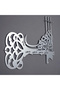 Arabic Metal Keychain with Bismillah Written - Islamic Home and Office Decoration Keychain - 2