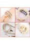 Natural Wood Beads 14mm 1 Pack of 50 Raw Dyed Wood Round Natural Beads Jewelry Design - 5