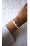 Special Series Flower Figure Handcuff Bracelet on Enamel (Inner Diameter: 6 cm)