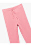 Cotton Camisole Basic Long Leggings with Elastic Waist - 3