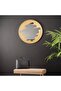 Round Wall Mirror - Luxury Vanity Mirror with Gold Frame | Modern Decorative Wall Mirr - 4